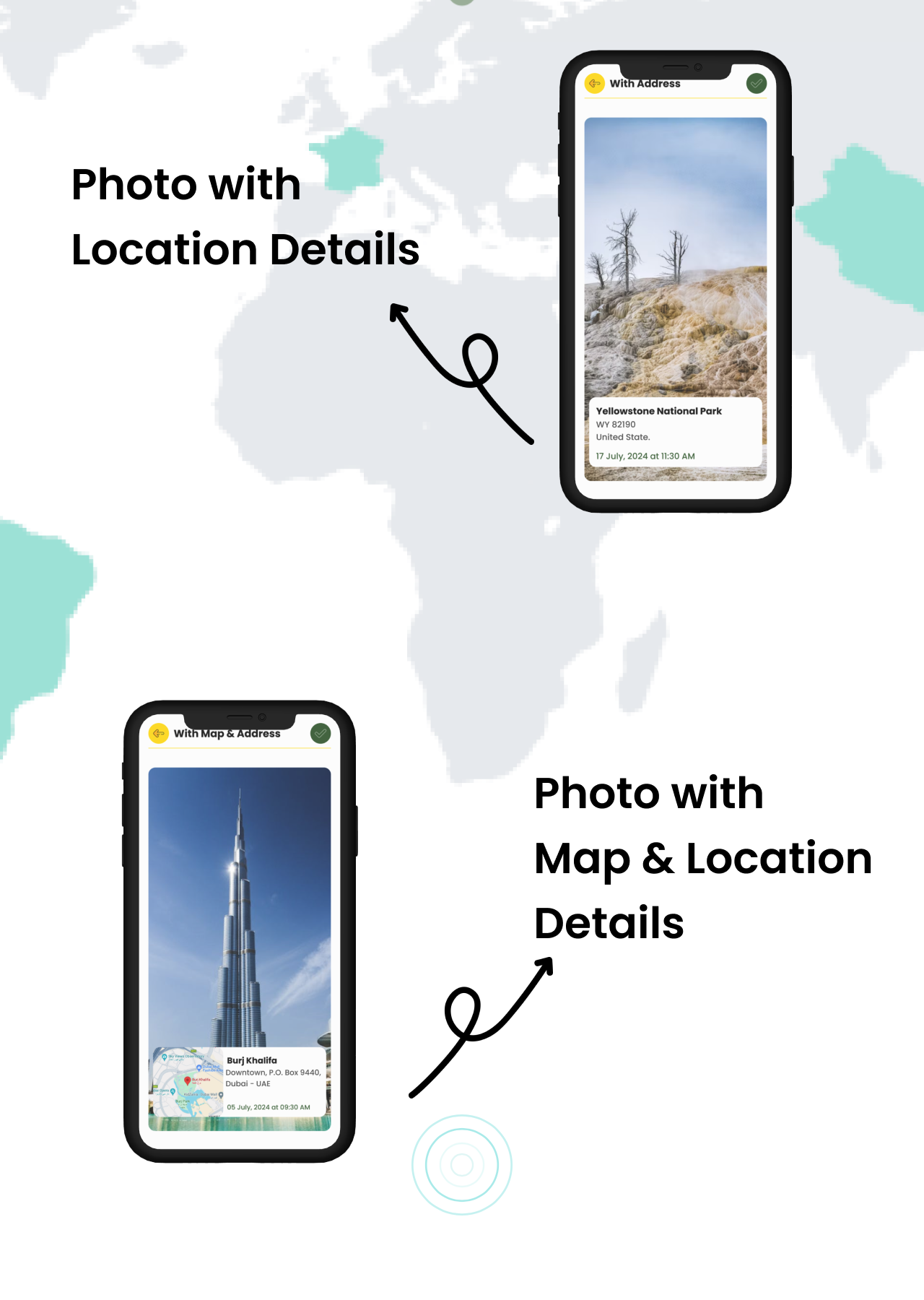 GPS Map Photo: Geotag Images with Location, Coordinates iOS App