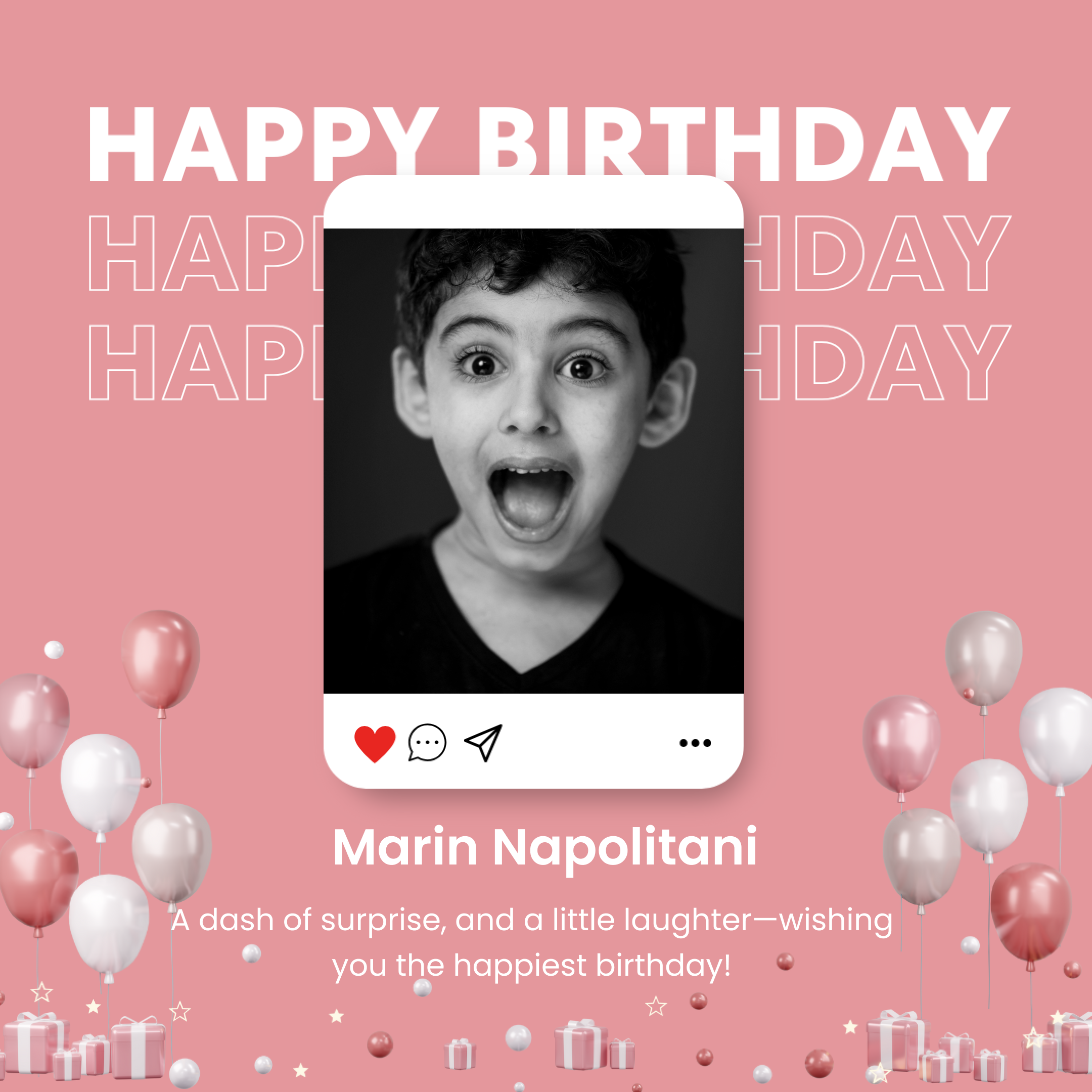 Birthday Post Design