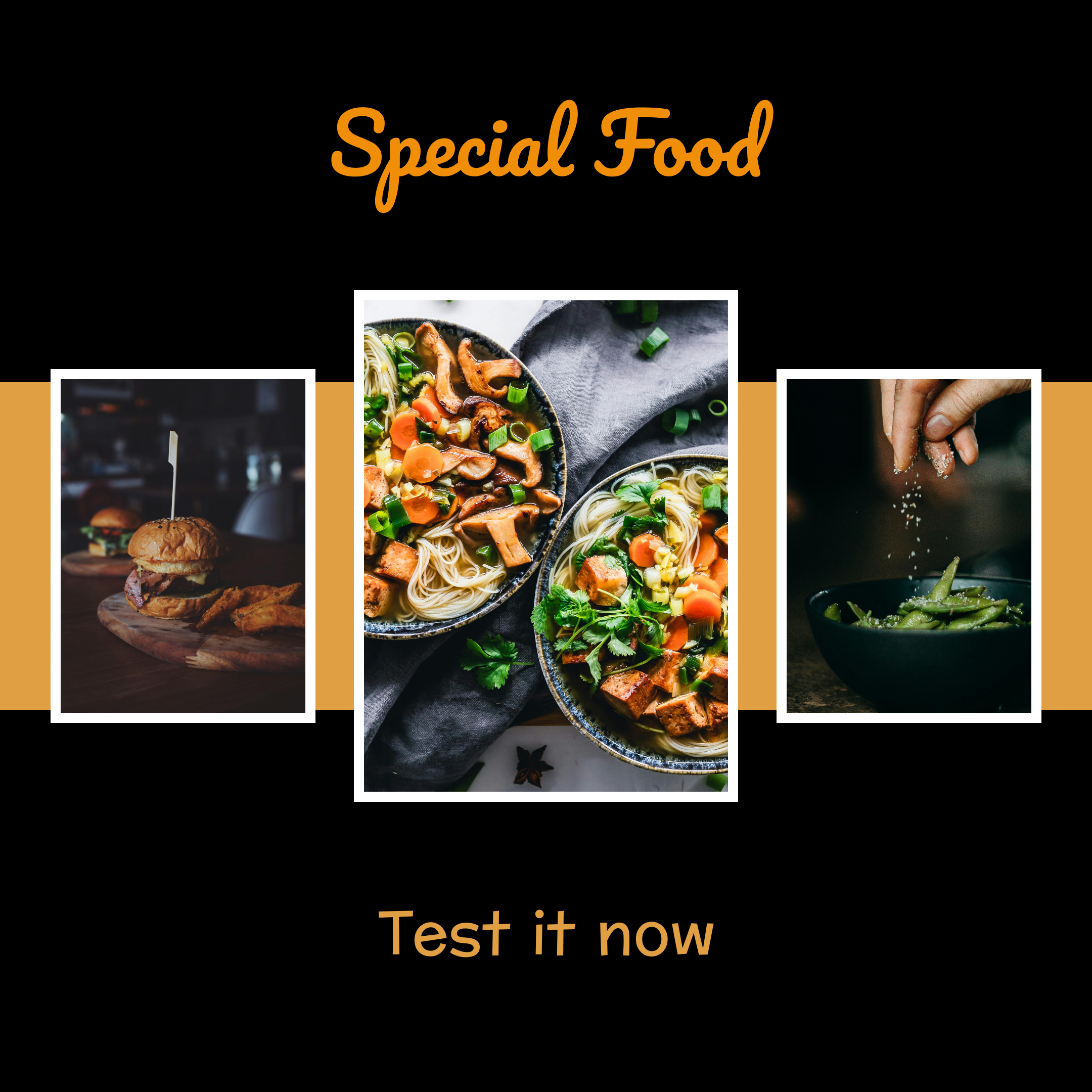 Food Post Template